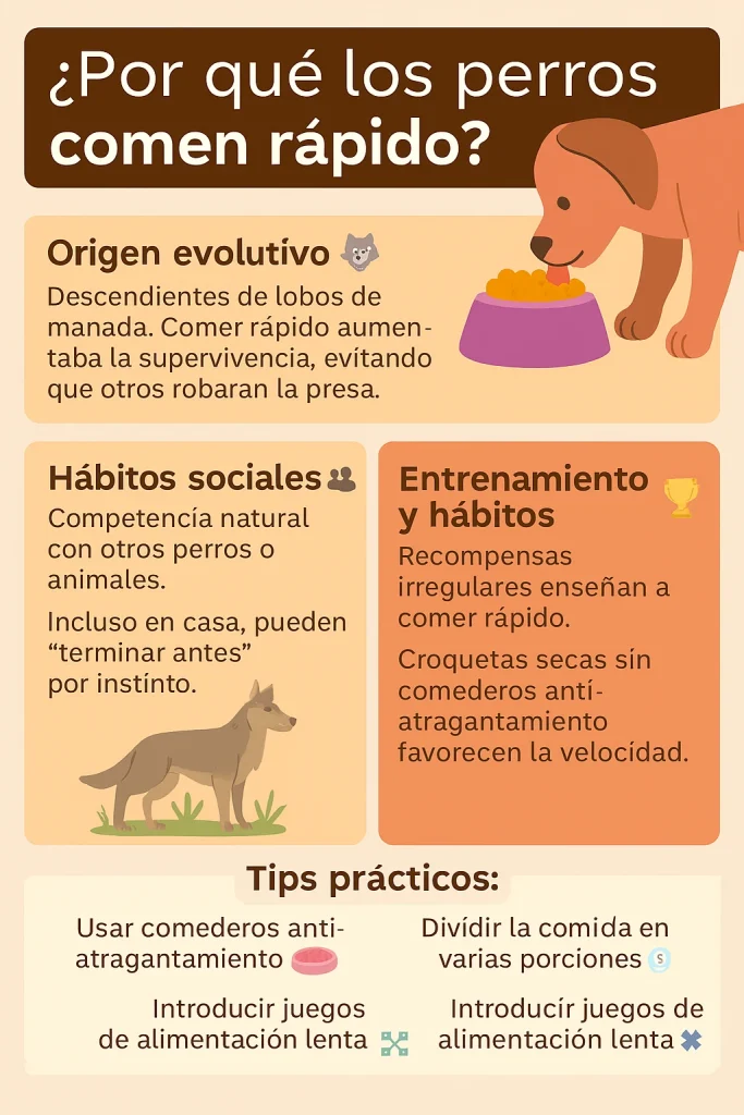 perro come rapidamente